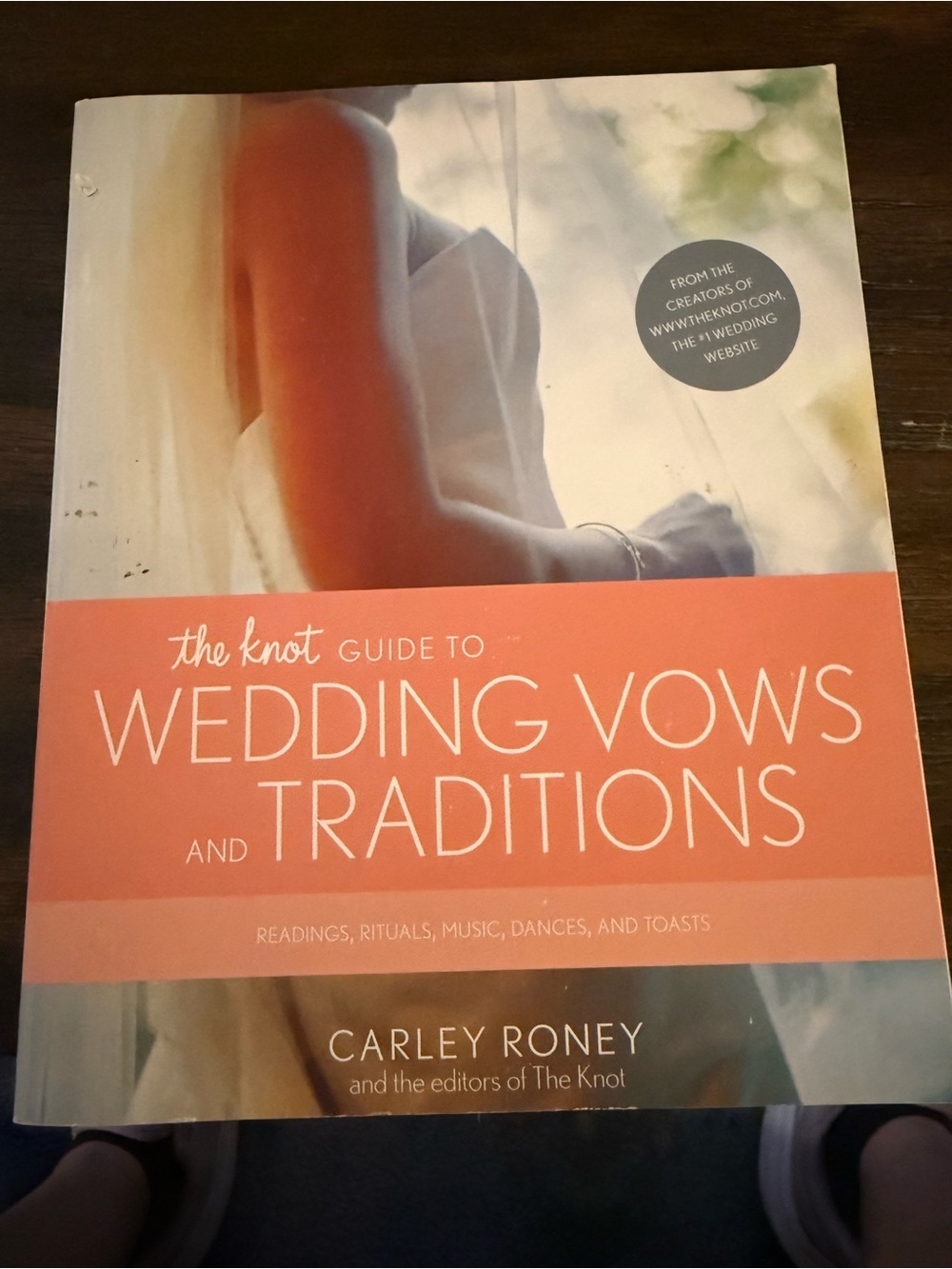 The Knot Guide to Wedding Vows and Traditions - Coral Cover